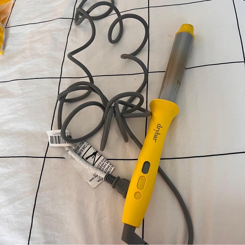 Drybar Yellow Curling Iron